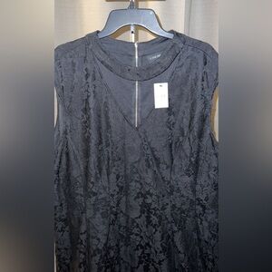 Black lace dresss